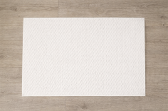 TAPIS DE BAIN  SEMI DURABLE BLANC SOP' 40 X 70 CM **70 GR/M²**