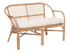 BANQUETTE NETA 2 PLACES ROTIN - 185086