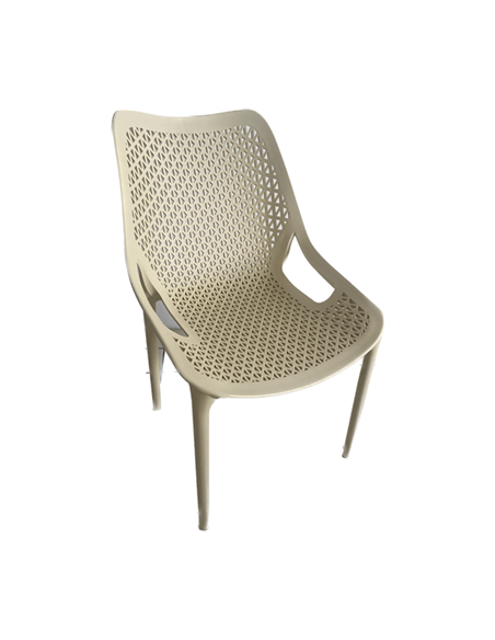 CHAISE OXY LIN POLYPRO - FIBRE DE VERRE EMPILABLE