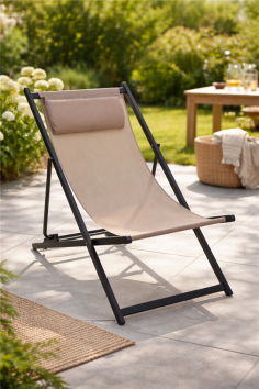 CHILIENNE TAUPE NOTCHI STRUCTURE NOIRE  PLIABLE