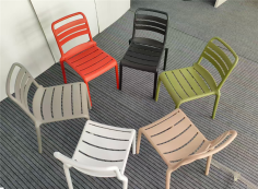 CHAISE DE JARDIN NYRA TAUPE ***ESP***