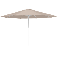 PARASOL Ø3M 886P30 - 3M BEIGE  BALEINE ACIER - MAT ALU - CONVA