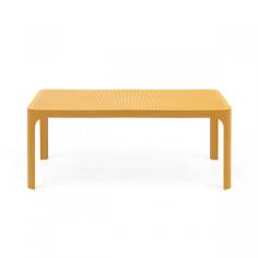 TABLE BASSE 100CM  NET - SENAPE MOUTARDE - SALON NET NARDI Made in EU