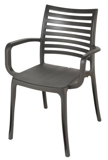 FAUTEUIL  SUNDAY  ANTHRACITE  GROSFILLEX FRANCE