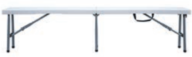 BANC PLIANT MALHER 180CM