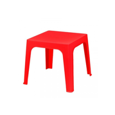 TABLE ENFANT JULIETA ROUGE MONOBLOC PP 49 CM Made in EU