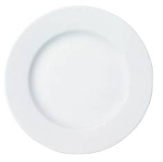 ASSIETTE DESSERT ROMA 19 CM PORCELAINE BLANCHE