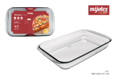 PLAT A FOUR RECT. 40.5X24.5X7CM - 4.1L