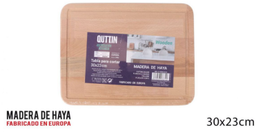 PLANCHE A DECOUPER EN BOIS 30X23 CM