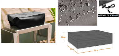 HOUSSE PLANCHA - SIMPLE - IRIS