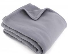 COUVERTURE POLAIRE LIT BEBE 125X150 GRIS