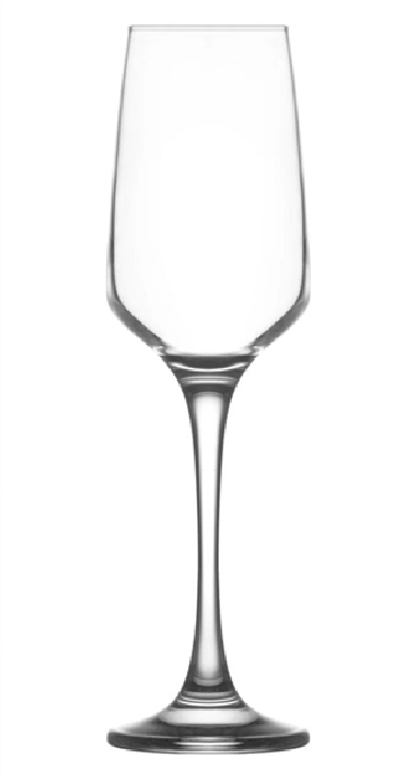 FLUTE   "LAL545 " PABL 23CL-verre non trempe