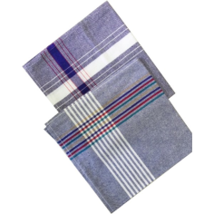 TORCHON BLEU  52 X 57  CM 100% COTON