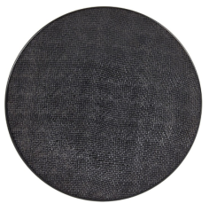 ASSIETTE PLATE GRES **VESUVIO** NOIR 27CM