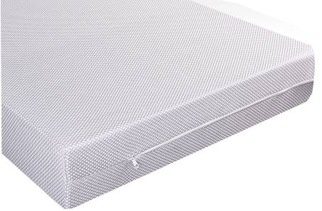 RENOVE MATELAS 70/80 x 190x 15cm POLA GRIS(à fermeture éclair forme housse)*esp*