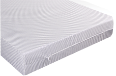 RENOVE MATELAS 140/190/18cm POLA GRIS  (à fermeture éclair forme housse) **ESP**