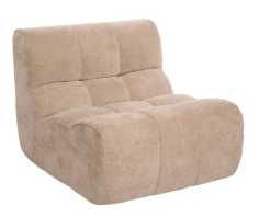 CHAUFFEUSE 1 PLACE MIRO CHENILLE BEIGE - 214245A