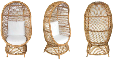 FAUTEUIL COCON ROTIN QS