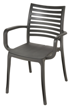 FAUTEUIL  SUNDAY  ANTHRACITE  GROSFILLEX FRANCE