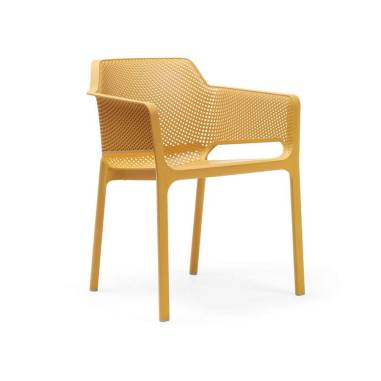 FAUTEUIL  NET NARDI SENAPE  - AVEC FIBRE DE VERRE INJECTE  Made in EU