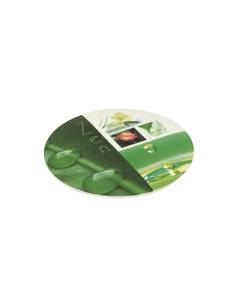 DESSOUS DE PLAT MELANINE  MOTIF  " ZEN - VERT