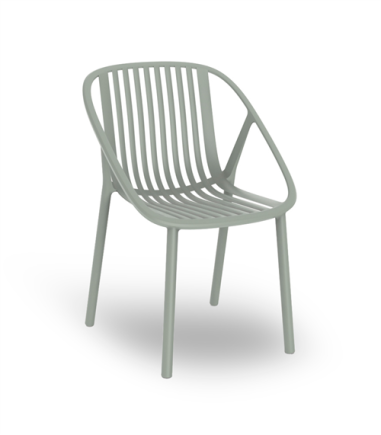 CHAISE BINI VERT GRIS- IN / OUT Made in EU
