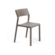 CHAISE TRILL BISTROT EMPILABLE NARDI TORTORA Made in EU