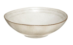 SALADIER FLOWER DIAM 24CM GRIS - 173543A