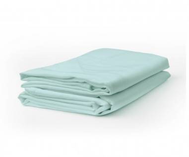 DRAP PLAT  LIT 140 X 190  VERT  POLY/COTON  240X310