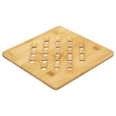 DESSOUS DE PLAT  BAMBOU CARRE 20 X20 CM