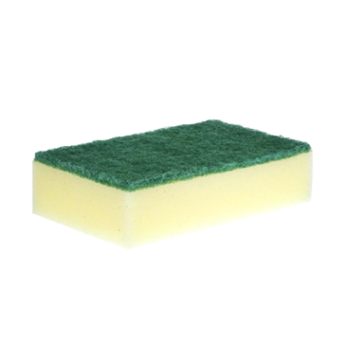 EPONGE DOUBLE FACE SIMPLE (LOT DE 2)