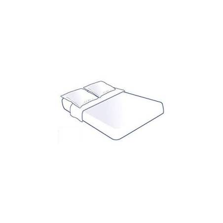 PARURE DE LIT 140 X 190 - LUXE- DRADOUX®(2taie+ 1 drap housse+1 plat) *RUPTURE*