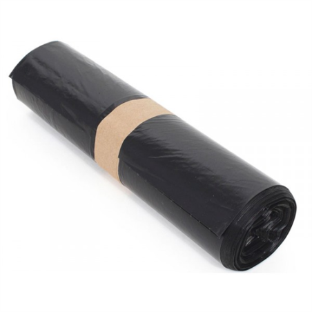 SAC POUBELLE 100  LITRES NOIR RLX DE 10SACS