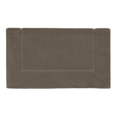 TAPIS DE BAIN TAUPE 700 GR/M² 100% COTON 50 X70 CM Made in EU