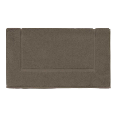 TAPIS DE BAIN TAUPE 700 GR/M² 100% COTON 50 X70 CM Made in EU