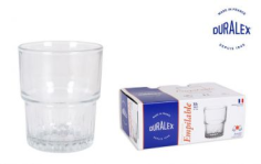 VERRE EMPILABLE  *** DURALEX FRANCE ***  16CL