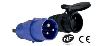 ADAPTATEUR DE CAMPING MALE/FEMELLE