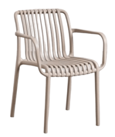 FAUTEUIL DE JARDIN KOOPA TAUPE