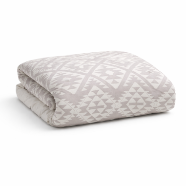COUETTE MICROFIBRE SOFT IMPRIME VILLAGE DU PORT 140X200CM