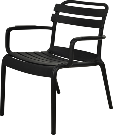 FAUTEUIL DE JARDIN NEYRA NOIR ***PROMOTION***