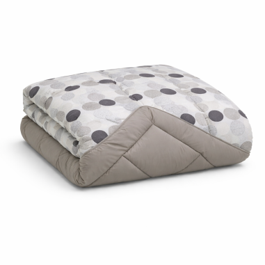 COUETTE MICROFIBRE "SOFT +" 220X240CM IMPRIMEE / UNIE **ESP**