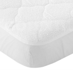 PROTEGE MATELAS EPONGE PLASTIFIE FORME HOUSSE 90 X 190