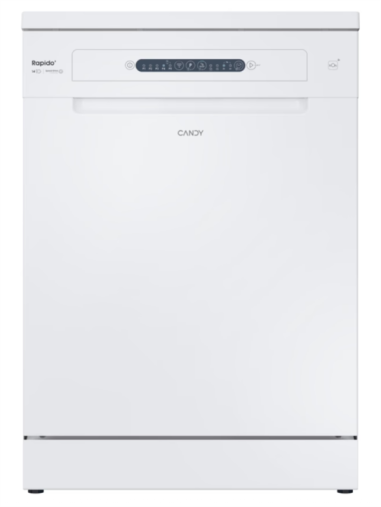 LAVE VAISSELLE 14 COUVERTS CANDY BLANC  CF4E7L0W-FP- 60cm large **DIPSO AOUT**