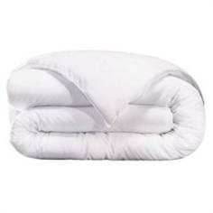 COUETTE LUXE  140 X 200 BLANCHE 400G CONFORT LAVAGE 95°