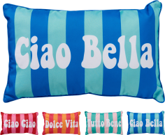 COUSSIN "CIAO BELLA" 30 X 50 CM ASSORTIMENT