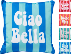 COUSSIN "CIAO BELLA" 45 X 45 CM ASSORTIMENT