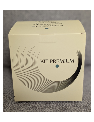 KIT D'ACCUEIL BOITE CARTON "PREMIUM" 6 PRODUITS