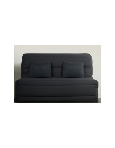 BANQUETTE BZ 140 X 190 - MATELAS 15CM DENSITE 35KG  - GRIS **ESP**