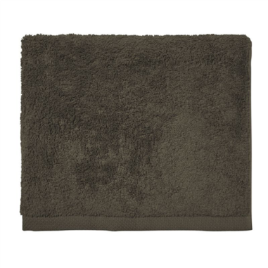 SERVIETTE DE TOILETTE 50 X100 CM CHOCOLAT500GR/M² 100 % COTON Made in EU