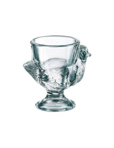 COQUETIER  VERRE POULE LUMINARC 7CM